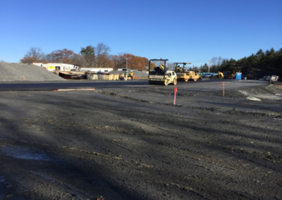 Binder Paving at Parking Lot