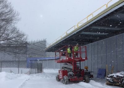 Cafe Facade Installation