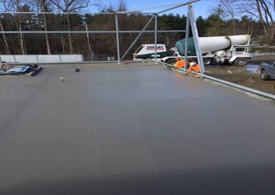 Pouring mechanical/electrical pad