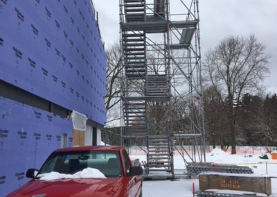 Studio A - Stairs for Roof Pour