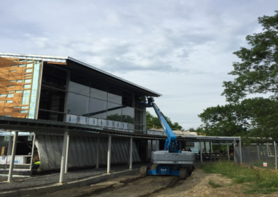 Curtainwall Framing at Studio A