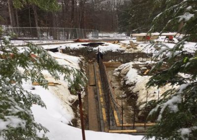 Footings at Restroom Building -- Ozawa Hall Gate