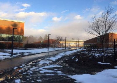 View of entrance path and Studios